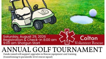 Colton Volunteer Fire and Rescue Golf Tournament